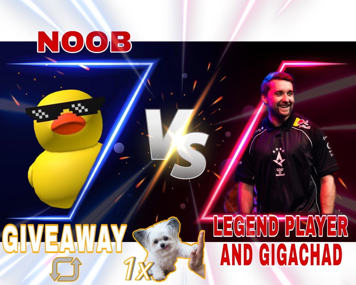 🎁 GIVEAWAY 🎁

One lucky person will receive:
▪️ A digital highfive
▪️ Exclusive access to my pain

Just RT this until <a href="/HooXiCSGO/">Rasmus🐢Pallisgaard🐢Nielsen</a> follows me (or until the sun explodes).

#JusticeForHooXiFollow