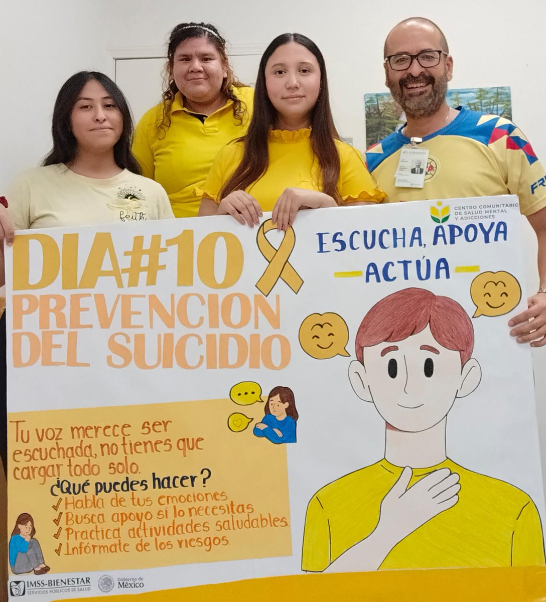 capa_slrc's tweet image. #conectatealavida #prevenciondesuicidio día 10 del mes, &quot; Prevención del Suicidio&quot;, si tú o un ser querido experimenta problemas emocionales,  autolesión, ideación o intento suicida no dudes en acudir a tu CECOSAMA más cercano, donde recibirás orientación y apoyo psicológico.