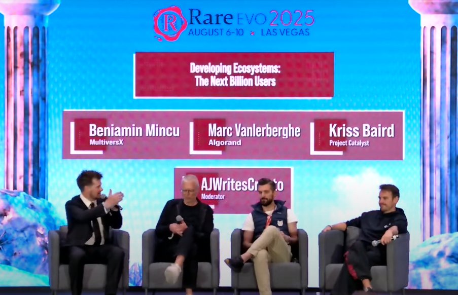 The Palm Tree ⚡Network (@thepalmtreenw) on Twitter photo 1/8 The lights of Las Vegas shone brighter at <a href="/RareEvo/">Rare Evo: A Blockchain Event</a> when <a href="/beniaminmincu/">Beniamin Mincu |🇺🇸/acc</a> took the stage.
His message: 🌍 #Blockchain is ready to scale beyond the crypto bubble, building a bridge between innovation and the real world.
A talk full of vision, pragmatism, and future. 🚀 1/8 The lights of Las Vegas shone brighter at <a href="/RareEvo/">Rare Evo: A Blockchain Event</a> when <a href="/beniaminmincu/">Beniamin Mincu |🇺🇸/acc</a> took the stage.
His message: 🌍 #Blockchain is ready to scale beyond the crypto bubble, building a bridge between innovation and the real world.
A talk full of vision, pragmatism, and future. 🚀
