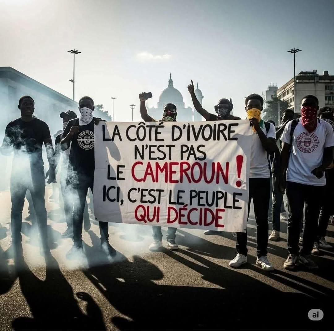 Ivorians are mocking at us. Is this how funny! Not even funny 😒, bad Cameroon has become 
<a href="/237ChangeWeSeek/">THE CHANGE WE SEEK</a>