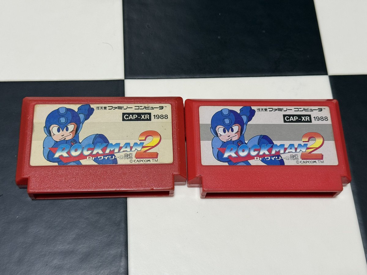 初めてマンガ倉庫和歌山店にも寄って帰りました😊ロックマン2の真ん中の線がグレーバージョンが安かったので購入しました😌

#ロックマン2バージョン違い