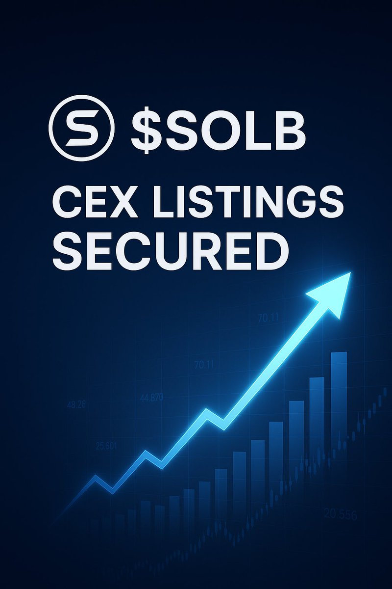 Solbeenstory's tweet photo. ๐ Big Step Forward for $SOLB! ๐
Weโre excited to announce that weโve secured listings with several CEXs to list $SOLB soon. ๐
This is just the beginningโฆ and early investors are in the best position to benefit. ๐
#SOLB #Solbeen #CryptoPresale #MemeCoin #CryptoGems #ListingSoon #BullRun #CryptoFOMO