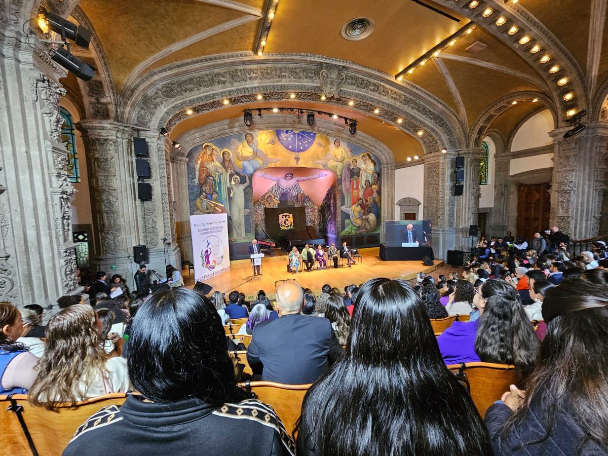 cepal_onu's tweet image. 🗨️La #XVIConferenciaMujerALC, que se celebrará del 12 al 15 de agosto en #México 🇲🇽, busca aumentar nuestra consciencia sobre los problemas y desafíos comunes de #ALC y darle un sentido de urgencia a nuestra acción colectiva en la construcción de la #SociedadDelCuidado. En…