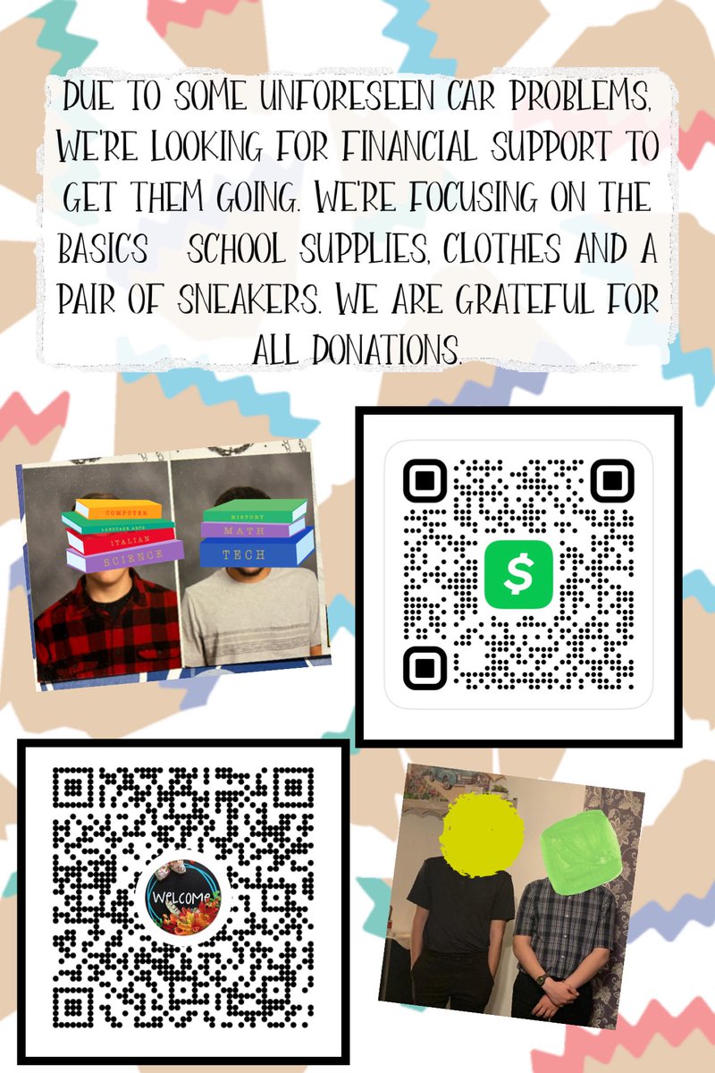 J4sdMAGAmama's tweet photo. #BackToSchool #assistance #handup #donations #twins #senioryear #needablessing #maga #schoolsupplies #school https://t.co/zQh9MgLj7X