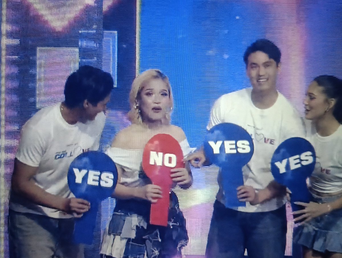 Nagustuhan mo ba yung mga tanong sa interview segment?

Me:

Chariz! 🤣🤣🤣

EDI WE ColLABYU MOWM