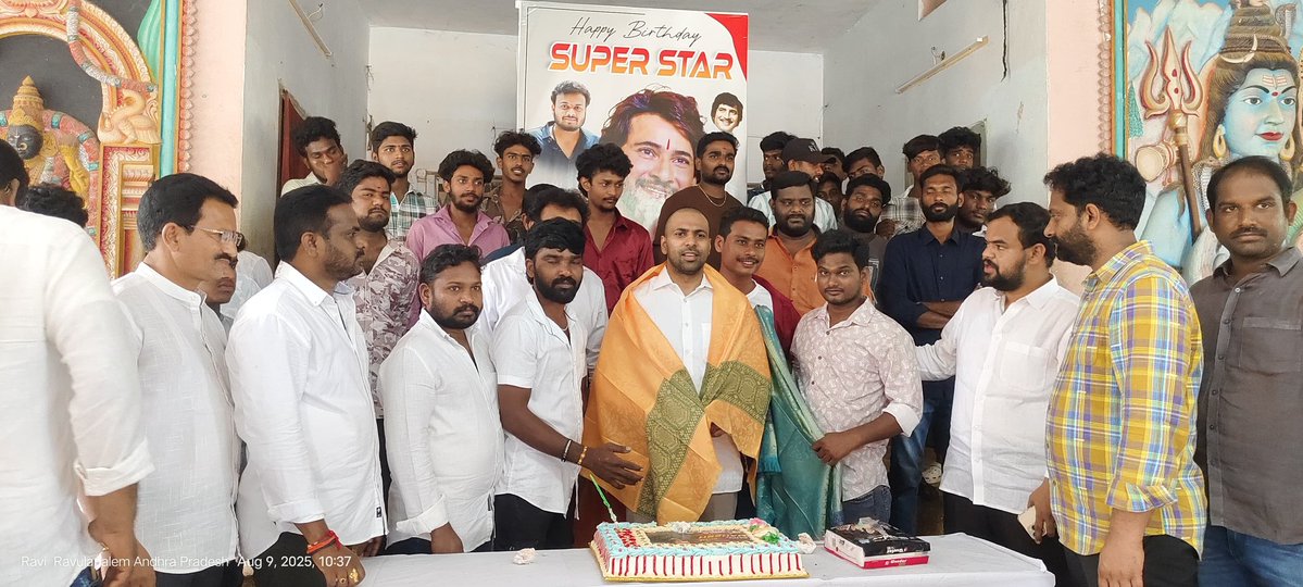 Ravulapalem_MBFC™ (@ravulapalemmbfc) on Twitter photo The blood donation camp organized on the occasion of superstar <a href="/urstrulyMahesh/">Mahesh Babu</a> 50th birthday was a resounding success! On behalf of the RVPM MBFC team we would like to express our heartfelt gratitude to all the fans who contributed to this success❤️
#HBDSuperstarMAHESH #Athadu4K The blood donation camp organized on the occasion of superstar <a href="/urstrulyMahesh/">Mahesh Babu</a> 50th birthday was a resounding success! On behalf of the RVPM MBFC team we would like to express our heartfelt gratitude to all the fans who contributed to this success❤️
#HBDSuperstarMAHESH #Athadu4K