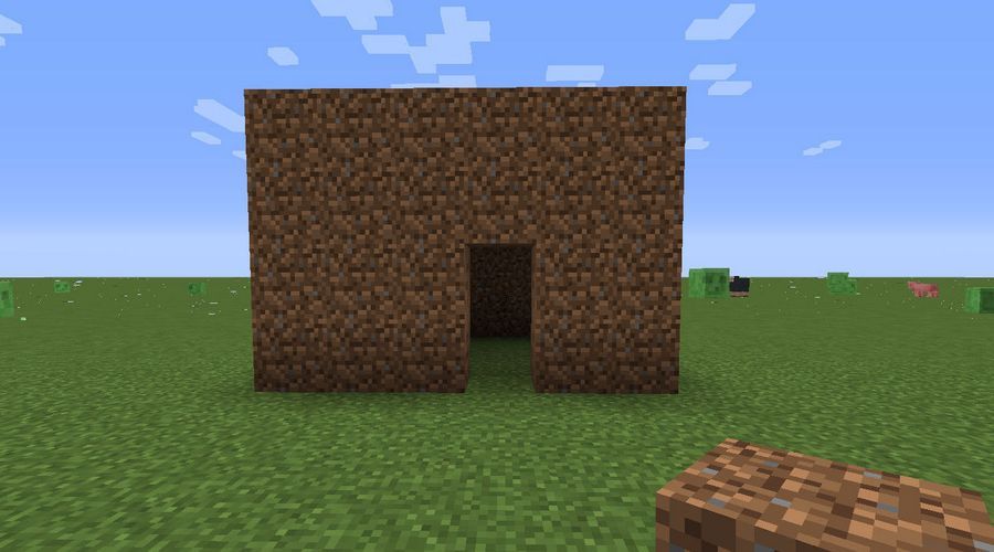 FallenBoster's tweet photo. @BNBCHAIN a house in minecraft ._. https://t.co/lvaZXe1KG4