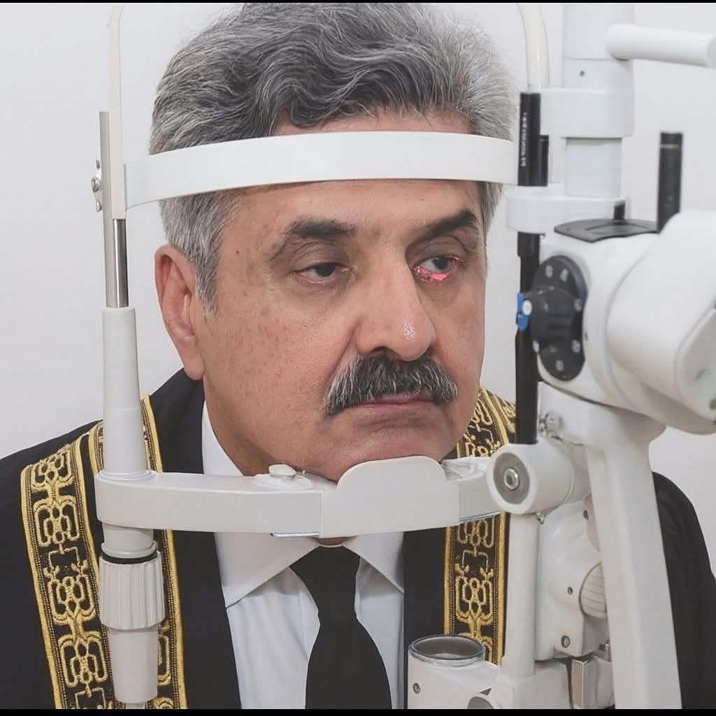 آنکھوں میں سور کا بال بتانے کی بات سراسر پروپیگنڈہ اور ڈس انفارمیشن ہے۔ ڈاکٹر نے آنکھوں کا ذکر بھی نہیں کیا تھا جھوٹیو