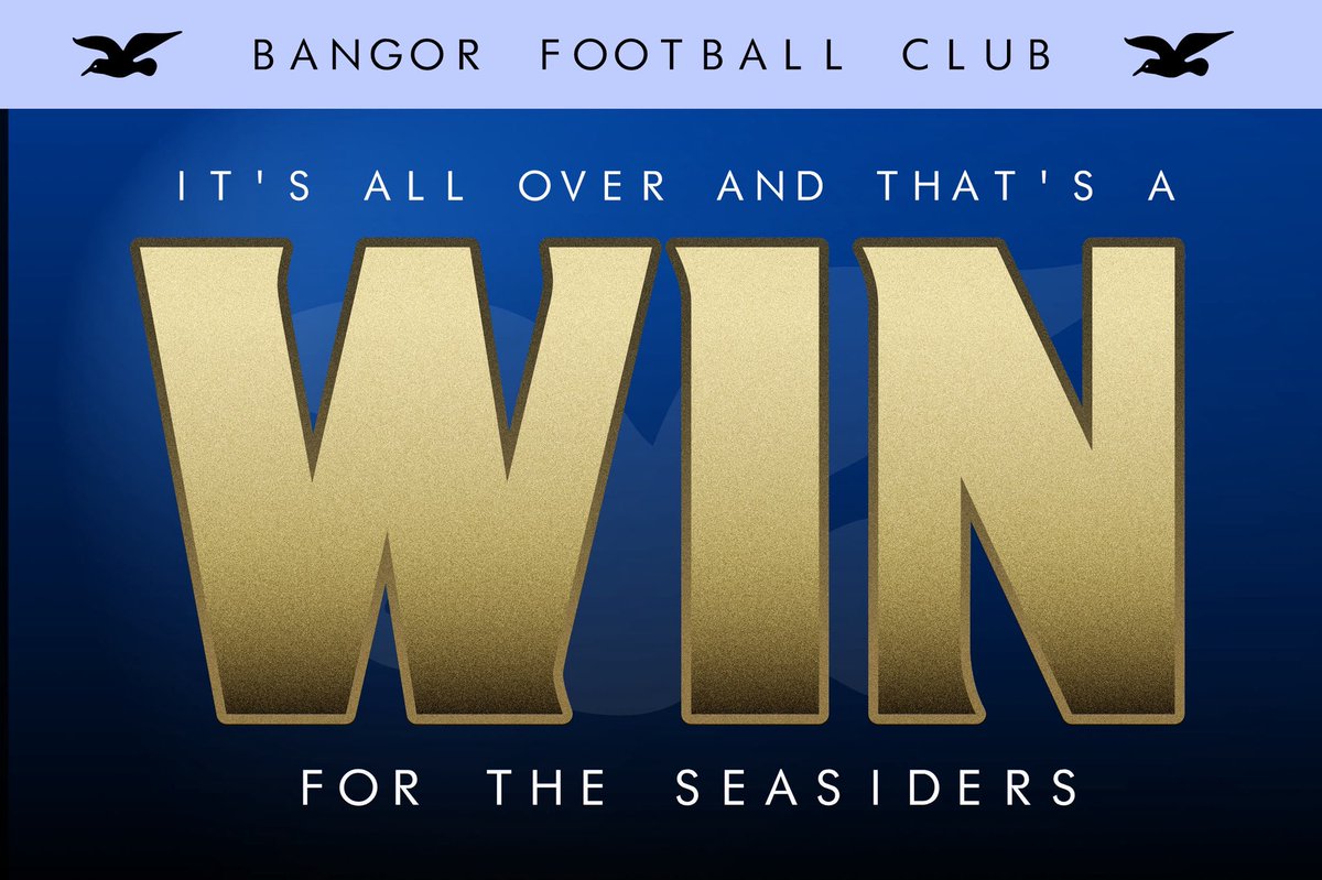 Bangor FC (@bangorfc) on Twitter photo FT SEASIDERS 3️⃣ - 1️⃣ Cliftonville
Off and running in our <a href="/OfficialNIFL/">NI Football League</a> #SportsDirectPrem campaign 🟡🔵 FT SEASIDERS 3️⃣ - 1️⃣ Cliftonville
Off and running in our <a href="/OfficialNIFL/">NI Football League</a> #SportsDirectPrem campaign 🟡🔵