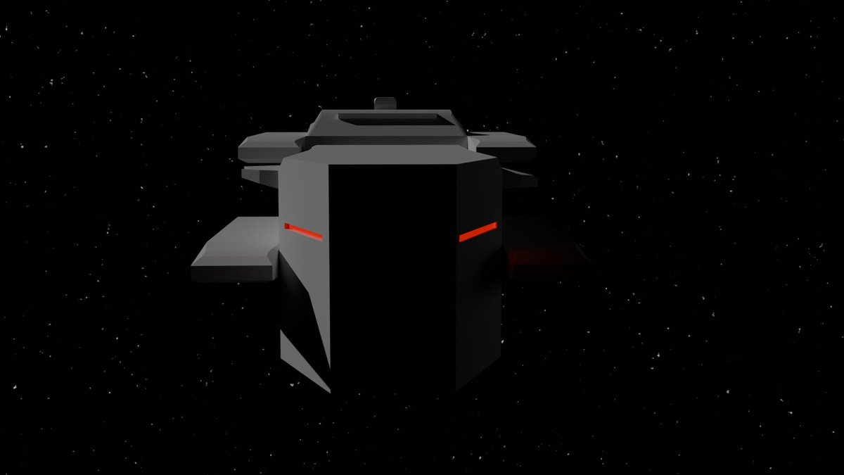 Raffo_54's tweet photo. Yesterday I  started to create a new spaceship, hope you like it :3
#blender #3dart #space #spaceship https://t.co/YREHnclYmS