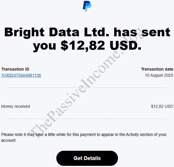 The 403rd payout has been received from EarnApp. Start earning money without an effort today!

More info: thepassiveincome.blog/passive-income…

#MakeMoneyOnline #passiveincome #earnmoneyonline #earnapp