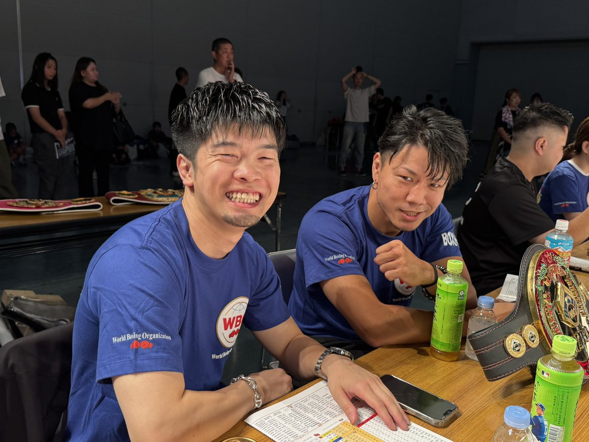 ShinjiNogami's tweet photo. WBOkids drug free program
第9回キッズ・ジュニアボクシングフェスタをめっせウイングみえで開催致しました。
総勢120名みんな完全燃焼してくれました！！
共催いただきました市野会長、さおりマネージャー、ゲストでお越しいただいた田中恒成チャンピオン、土屋修平チャンピオンありがとうございます https://t.co/X18zi1yFNM