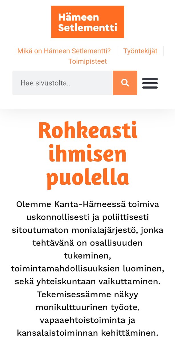 Tapio Rantanen 🇫🇮 Sinimusta Liike (@rantasentapsa) on Twitter photo Luvut ovat huimat, kun ne vedetään hihasta.
Oman kuvauksensa mukaan Hämeen Setlementti ry on selkeästi puolueeton asiantuntijataho tekemään näitä aivopieru... asiantuntijalausuntoja. Luvut ovat huimat, kun ne vedetään hihasta.
Oman kuvauksensa mukaan Hämeen Setlementti ry on selkeästi puolueeton asiantuntijataho tekemään näitä aivopieru... asiantuntijalausuntoja.