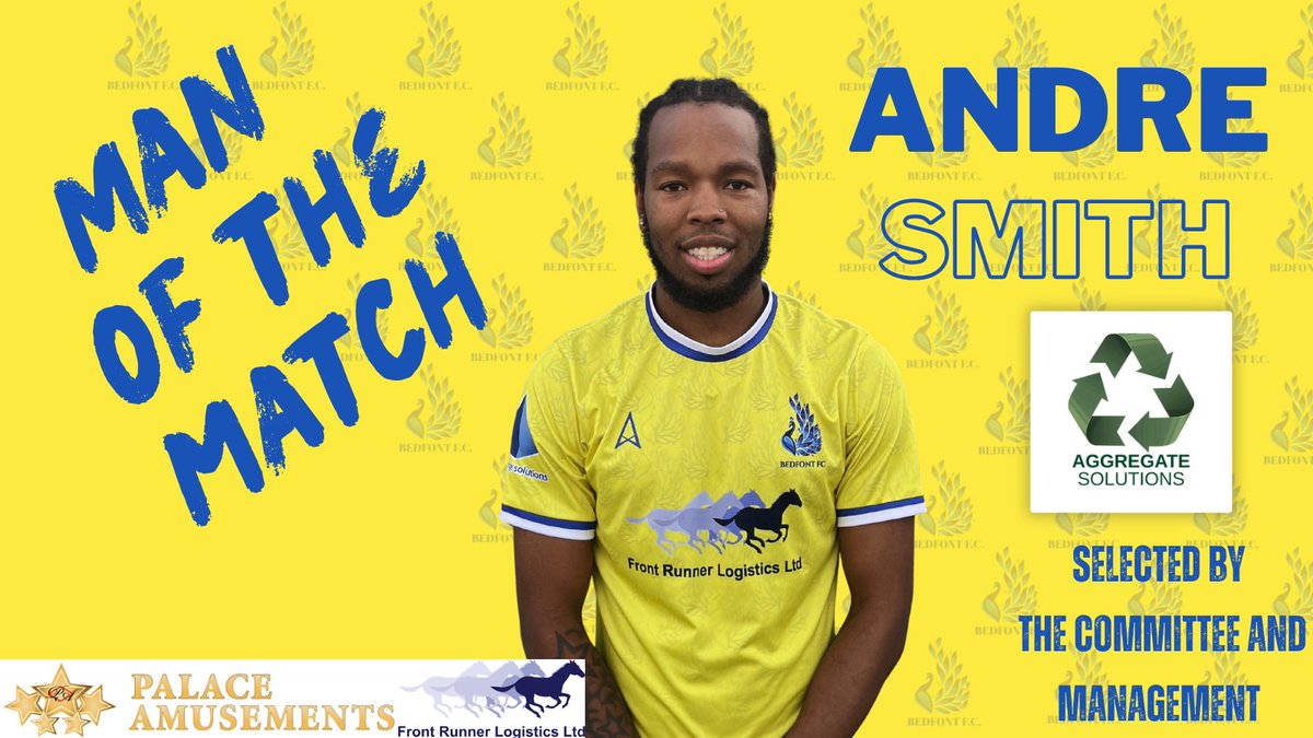 🏆MAN OF THE MATCH🏆

Yesterdays MoTM was....

<a href="/dray_tb/">dray_tb</a> 👏👏👏

Dray was again outstanding and scored yet another goal. He worked very hard and caused the centre backs issues.

Dray is sponsored by Aggregate Solutions Ltd - 
Your one-stop solution for quality aggregates.
