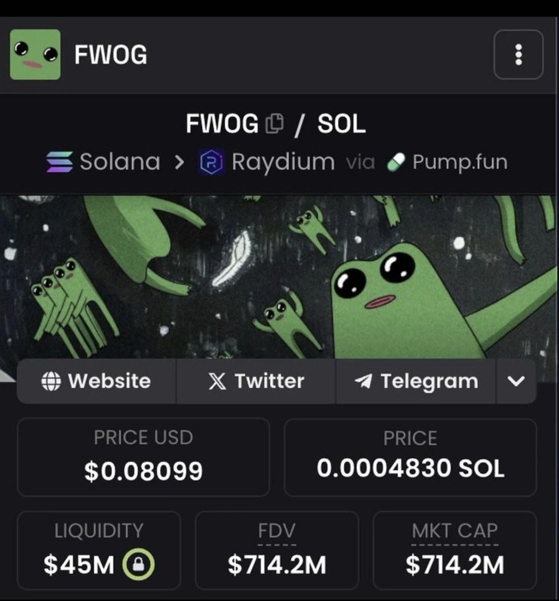 This will happen with or without you. 

$fwog good!!