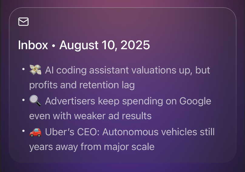 One of the funny things that happens when you're building products is you build a lot of interesting other tools that end up being pretty good.

With Huxe we've been sprinting towards creating hyper personalized audio content based on your own sources - and we inadvertently built