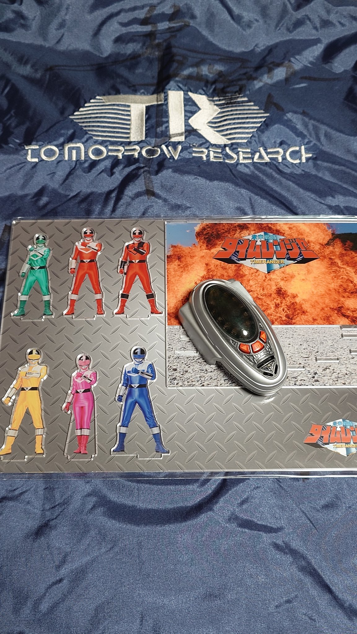 m*6様 未来戦隊タイムレンジャー　アクリルジオラマ　全スーパー戦隊展 m*6様 未来戦隊タイムレンジャー アクリルジオラマ 全スーパー