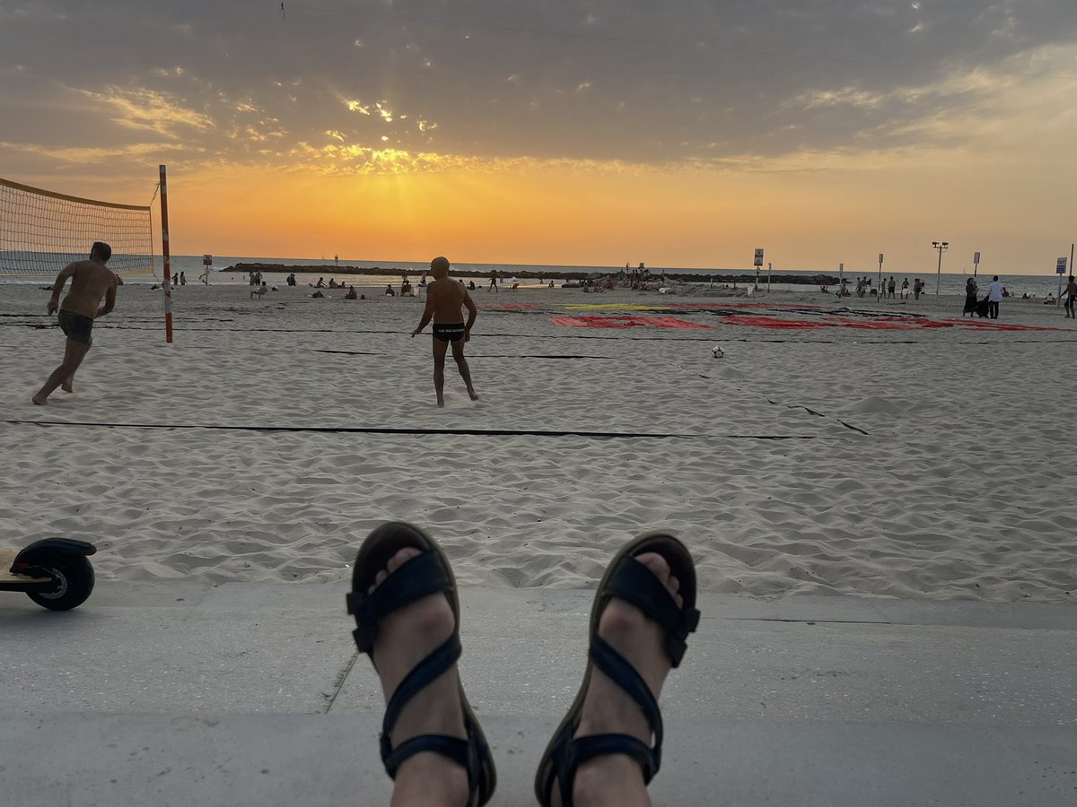 Tel Aviv, right now. I love it.