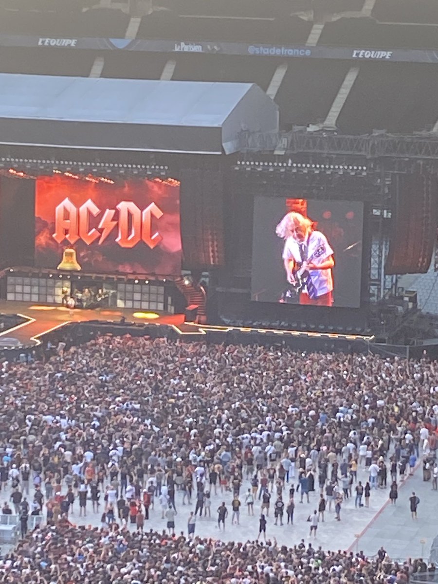 Concert Mémorable samedi Du grand AC/DC