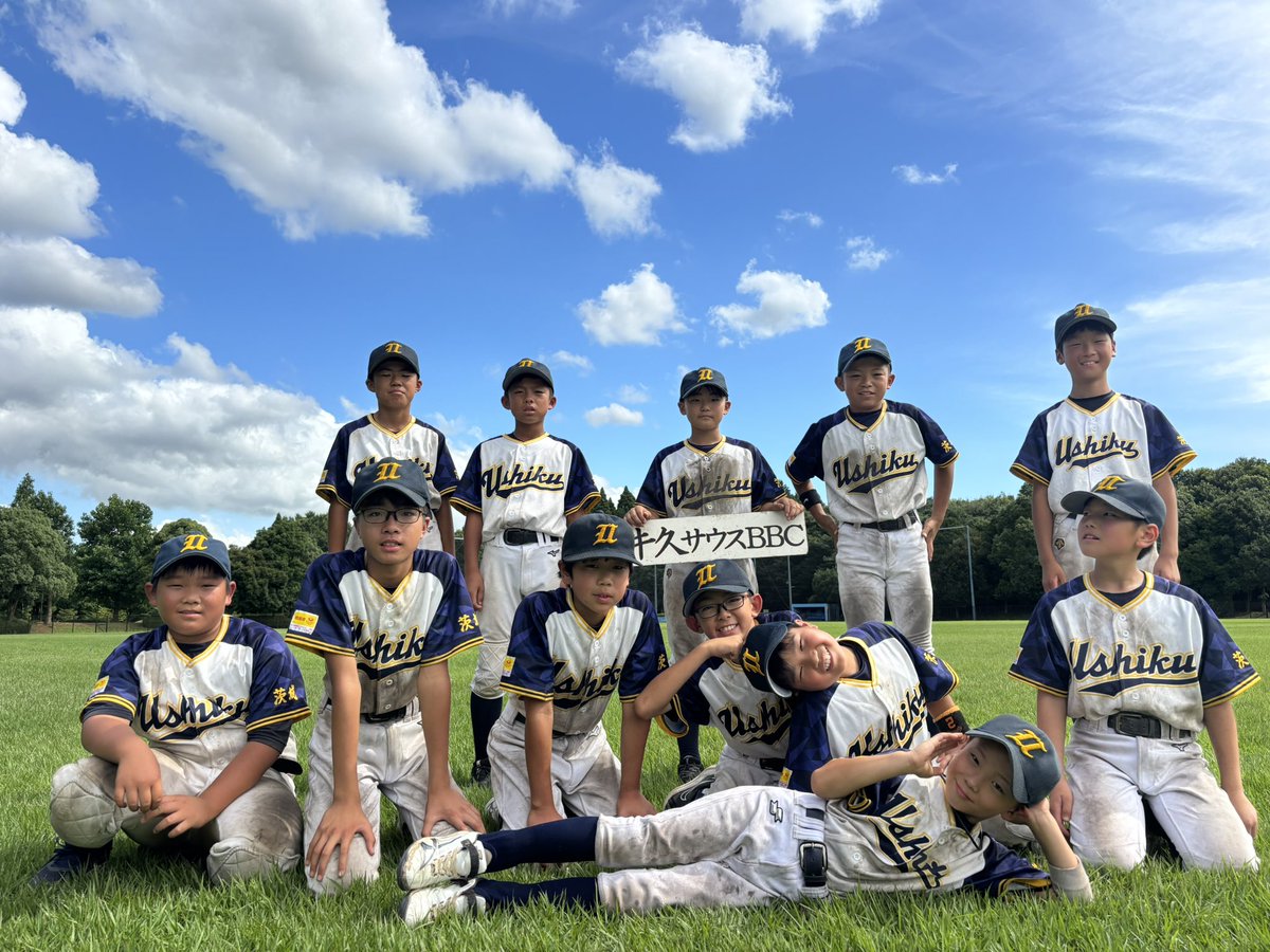 USHIKUSOUTH2015's tweet photo. 【県南子ども大会】
6/21、7/19
4戦4勝！
得失点差で惜しくも準優勝でした🥈
#牛久サウスBBC https://t.co/LQYIXwAhBM