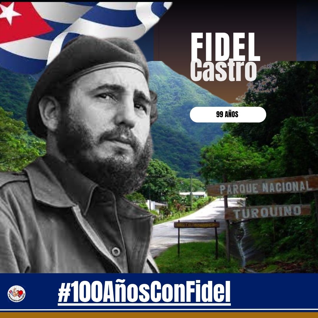 "¡Tu legado vive! Servir a la verdad, arraigarnos en la ética y defender Cuba sin tregua. 🔥
🇨🇺 #AduanadeCuba  ✈️
#100AñosConFidel