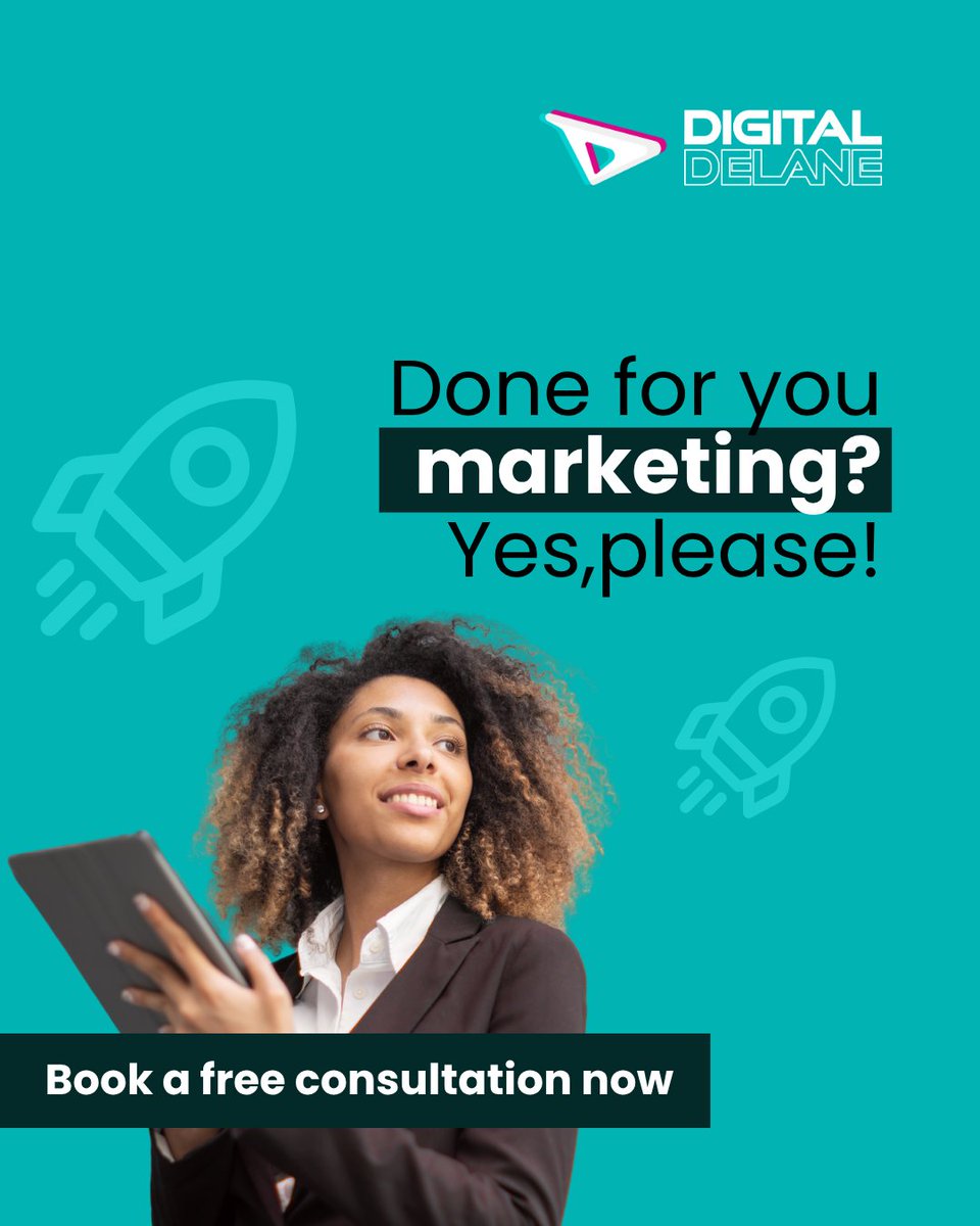 DigitalDeLane's tweet photo. Your marketing to-do list just got shorter.

At Digital Delane, we handle every piece, from branding to AEO to automation, so you see real returns without the DIY headache.

Book a call with our expert team to take marketing off your plate!

#DigitalDelane #MarketingAgencyinLA https://t.co/Z3jtwaE9Yk