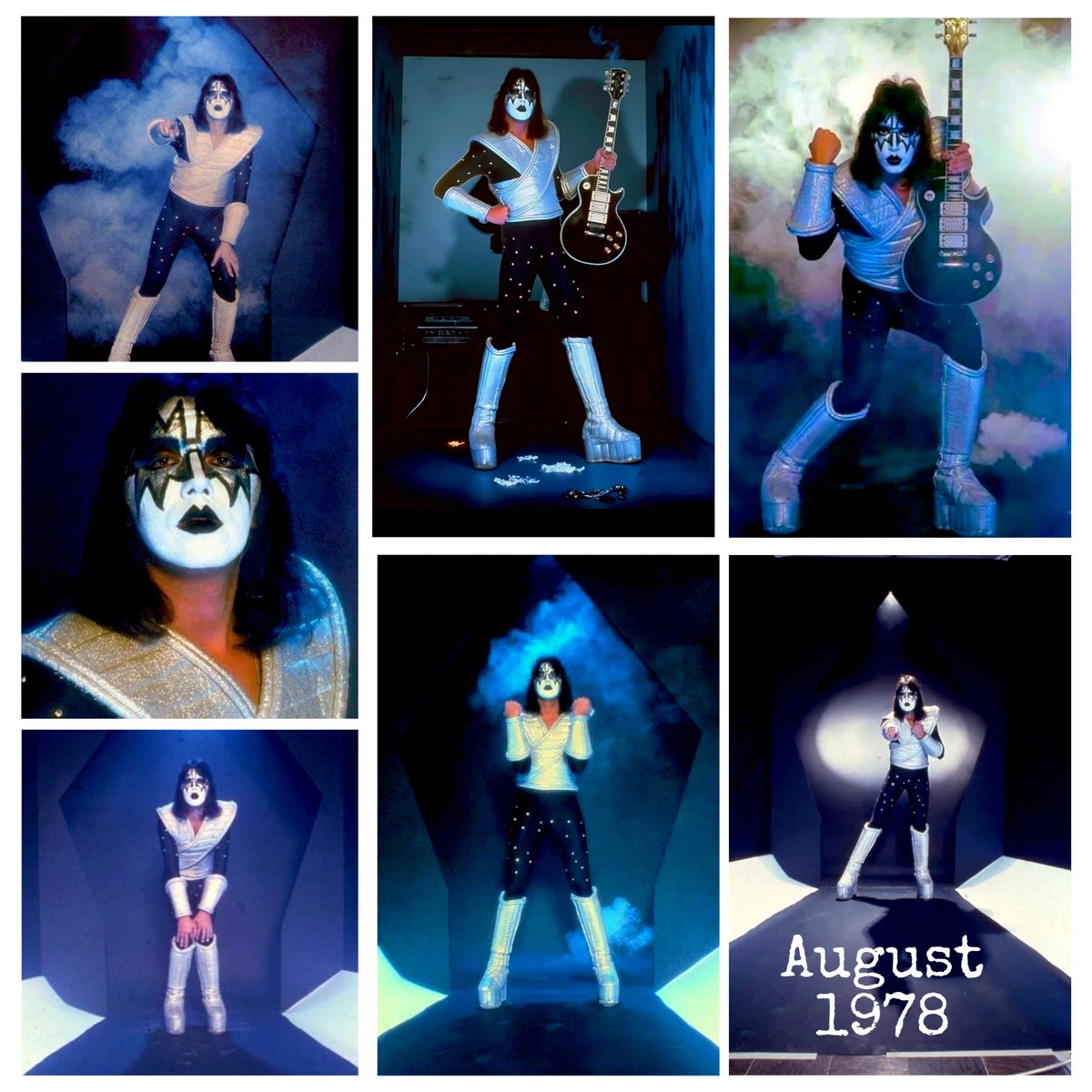 ssikfandk's tweet image. #KISStory : 47 years ago this month. 
Yet ANOTHER 📸 session by legendary photographer Barry Levine. This time out… Ace Frehley solo… in anticipation of his solo album release September 78. 
#SpaceAce 
#KISS
