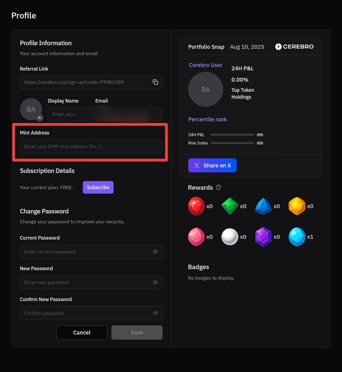 Abhi.eth (@earnbyabhi) on Twitter photo β¨π Join Whitelist of <a href="/cerebro_hq/">Cerebro</a> Genesis NFT βΌοΈ
π cerebro.xyz/profile
β’ Signup With Email
β’ Click On "Enter Cerebro"
β’ Click On "Profile"
β’ Submit EVM Address In "Mint Address"
Seems new narratives & seasons nearing closure - be ready to snipe with usπ«‘
JOIN TG FOR β¨π Join Whitelist of <a href="/cerebro_hq/">Cerebro</a> Genesis NFT βΌοΈ
π cerebro.xyz/profile
β’ Signup With Email
β’ Click On "Enter Cerebro"
β’ Click On "Profile"
β’ Submit EVM Address In "Mint Address"
Seems new narratives & seasons nearing closure - be ready to snipe with usπ«‘
JOIN TG FOR