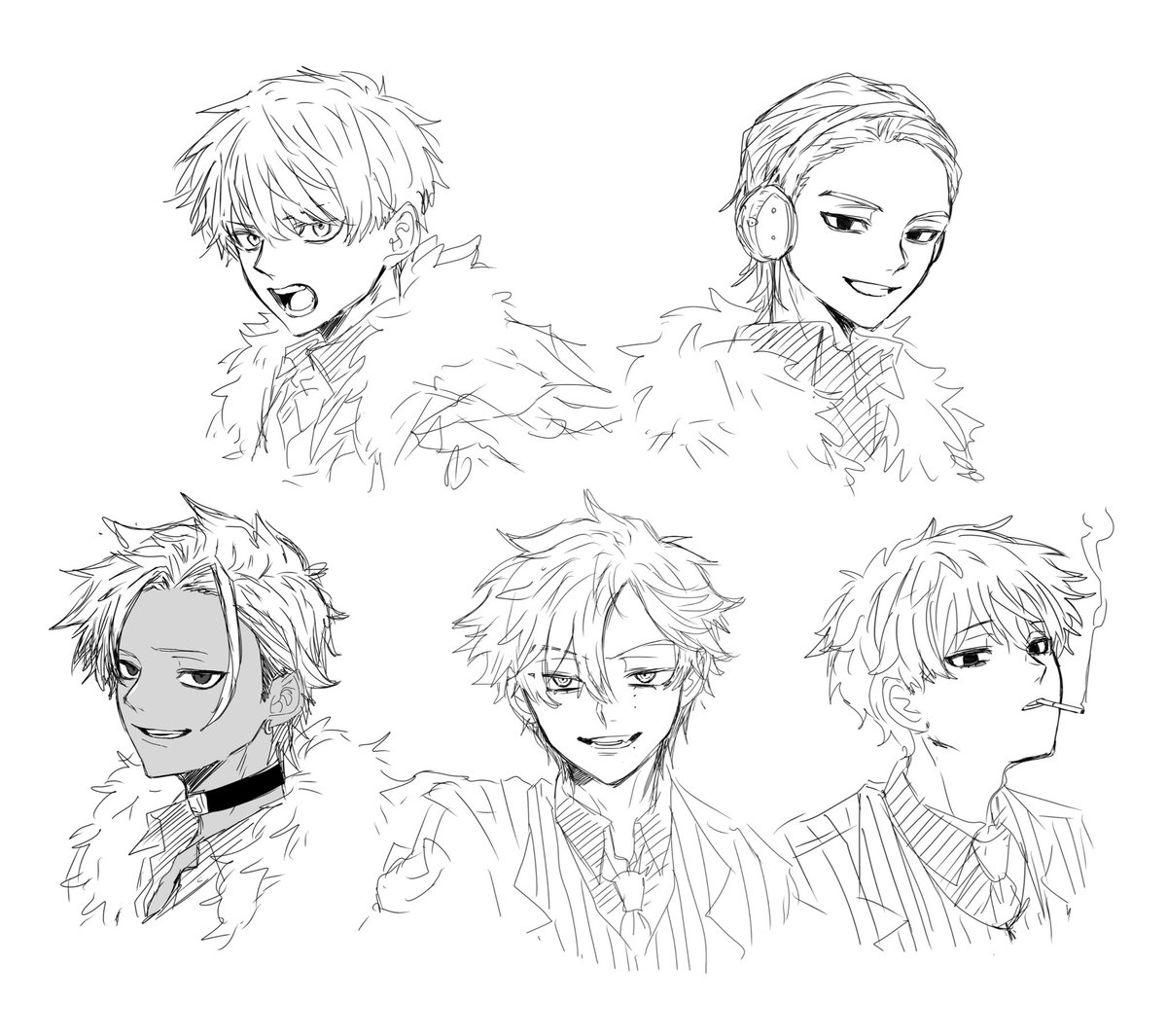 寝る前の落書き