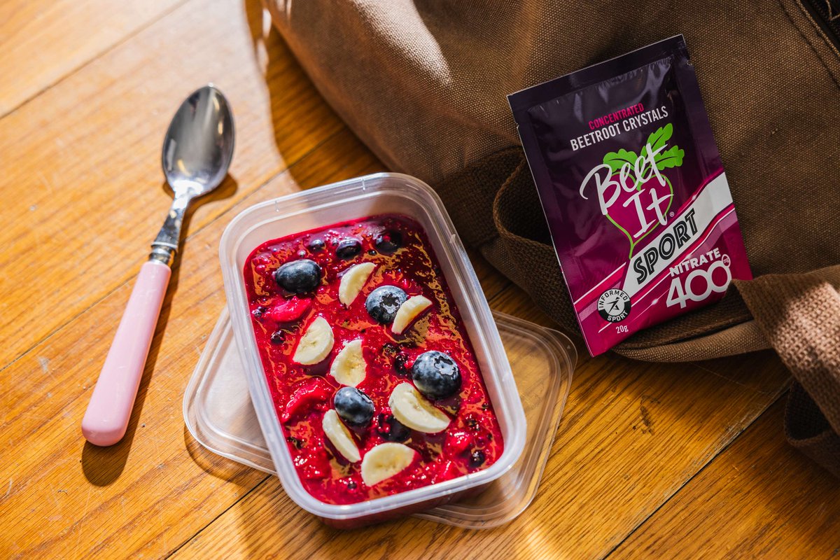 Meal prepping anyone? 

Adding 400mg of nitrates (with our Nitrate 400 crystal sachets) to breakfast is an easy way to incorporate performance-improving fueling into the routine.