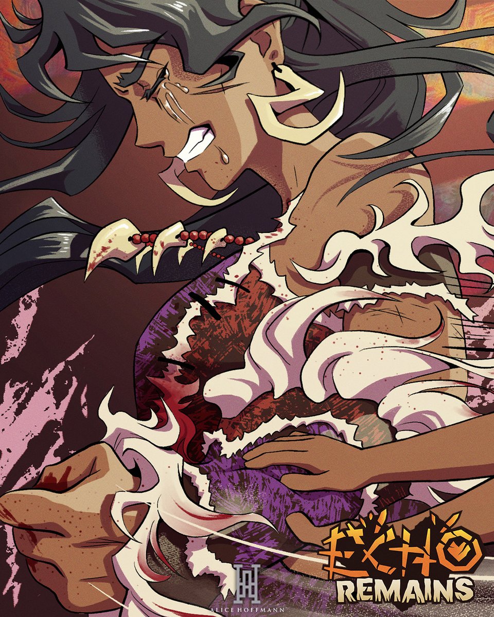 My fantasy/ drama webcomic Echo Remains updates every Friday on various webcomic platforms!
When will the characters ever stop crying? 
IDK but probably eventually!
linktr.ee/echoremains