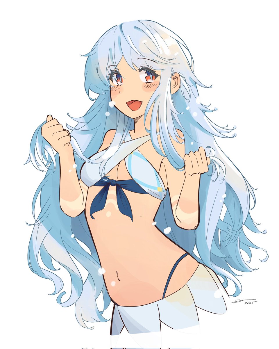 Hair down braids down Mualani

#GenshinImpact #Mualani #ムアラニ
#artmoots