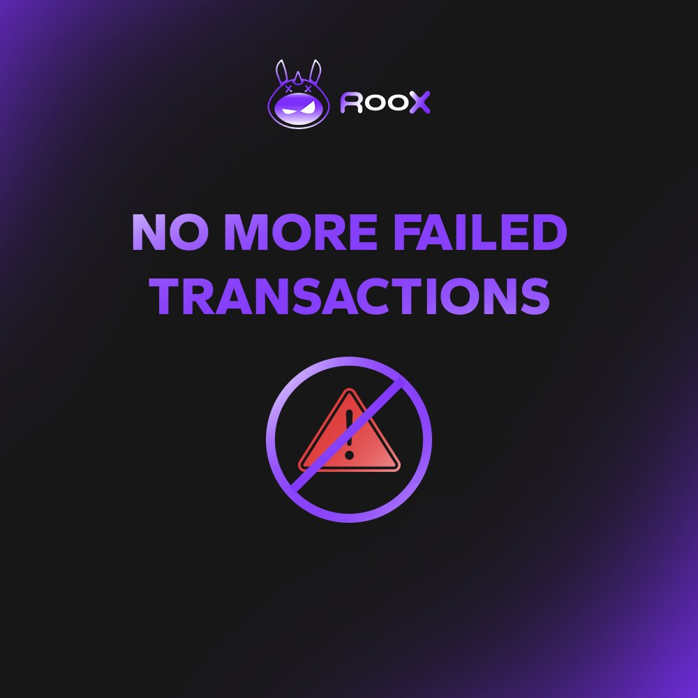 No more failed trades 🚫💸

Now if Price Impact &gt; Slippage, RooX just says nah