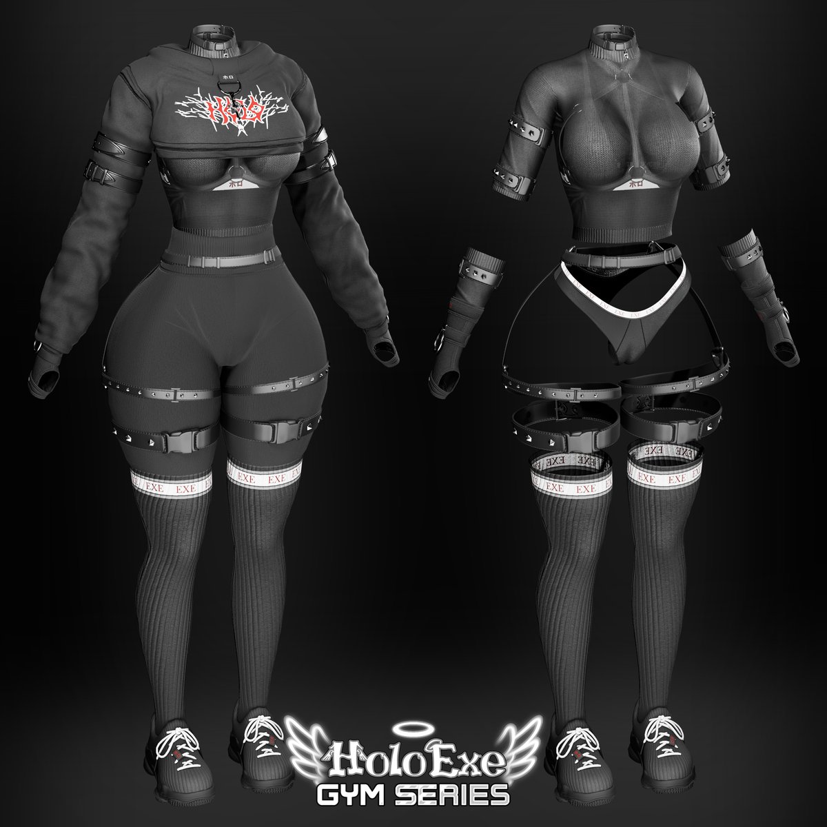 HoloExe's tweet photo. The Gym Clothing Series is now out on my Payhip!

I'm hosting a #giveaway for it right now! Commercial license included.

Follow and RT to enter 💙
3 Winners / 72 hours https://t.co/CuhEGY9nYD