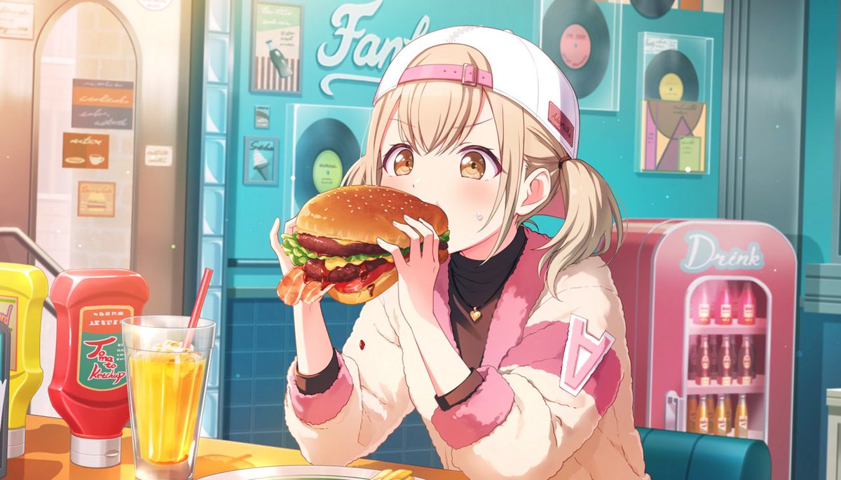 I really hope Kohane and her giant burger get animated in the anniversary mv