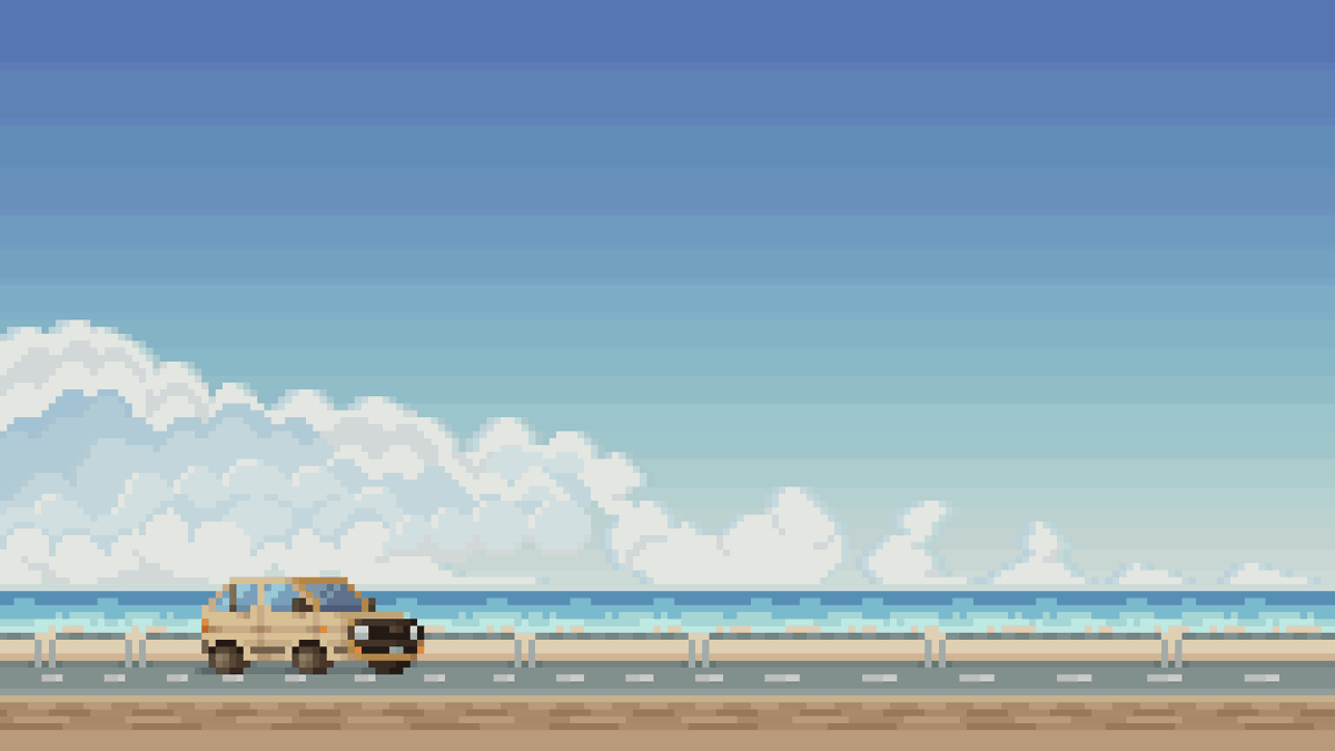 ocean / うみ
#pixelart #ドット絵