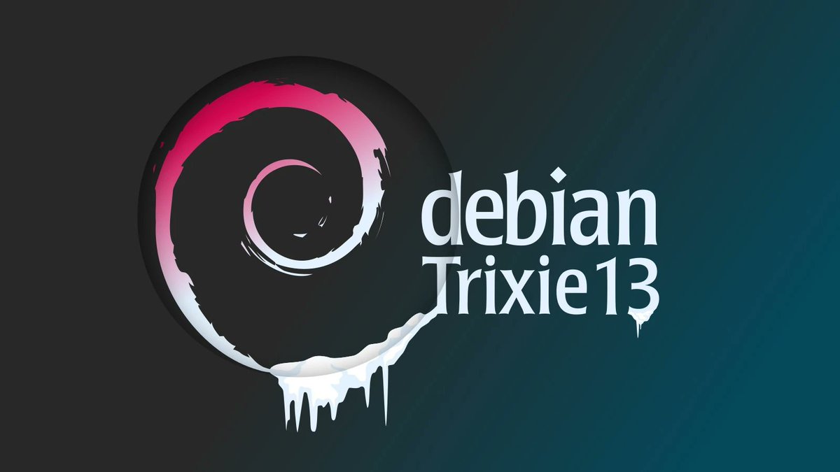 javiercachondev's tweet photo. Ya tengo en mi ordenador de producción instalado Debian Linux 13 Trixie. ¡Vaya roca perfecta! https://t.co/VIza610QT4