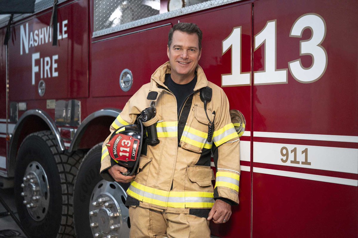 911TVNEWS's tweet image. Chris O’Donnell for 9-1-1: Nashville. #911Nashville
