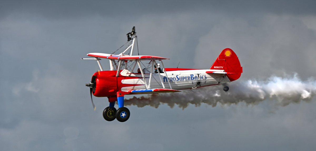 subzero65bk's tweet photo. More pictures from saturdays airshow #blackpoolairshow #blackpool #wingwalkers https://t.co/M4GA9JuzKL