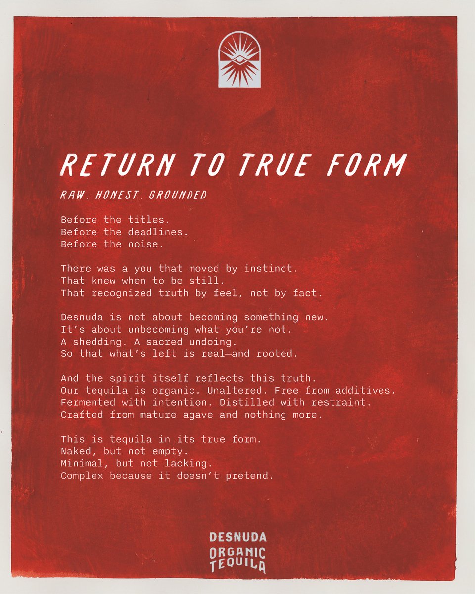 Desnuda Organic Tequila tweet media
