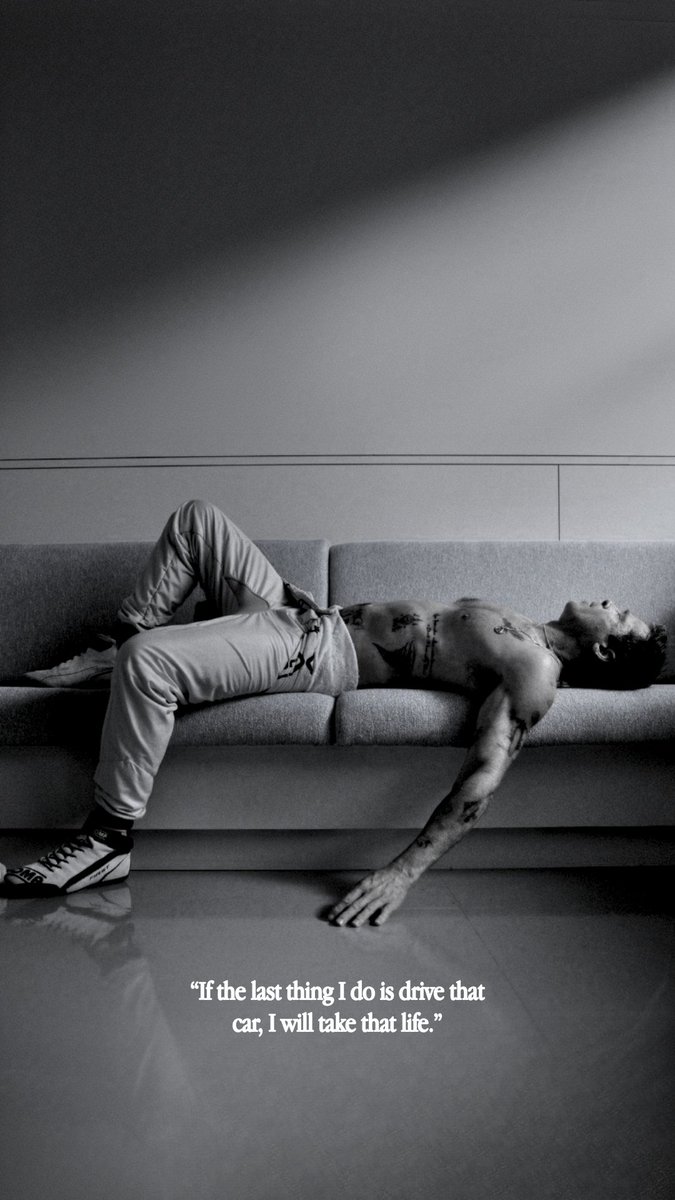 "Sometimes there’s this moment when I’m in the car, when everything is peaceful, and no one can catch me. In that moment, I’m flying.