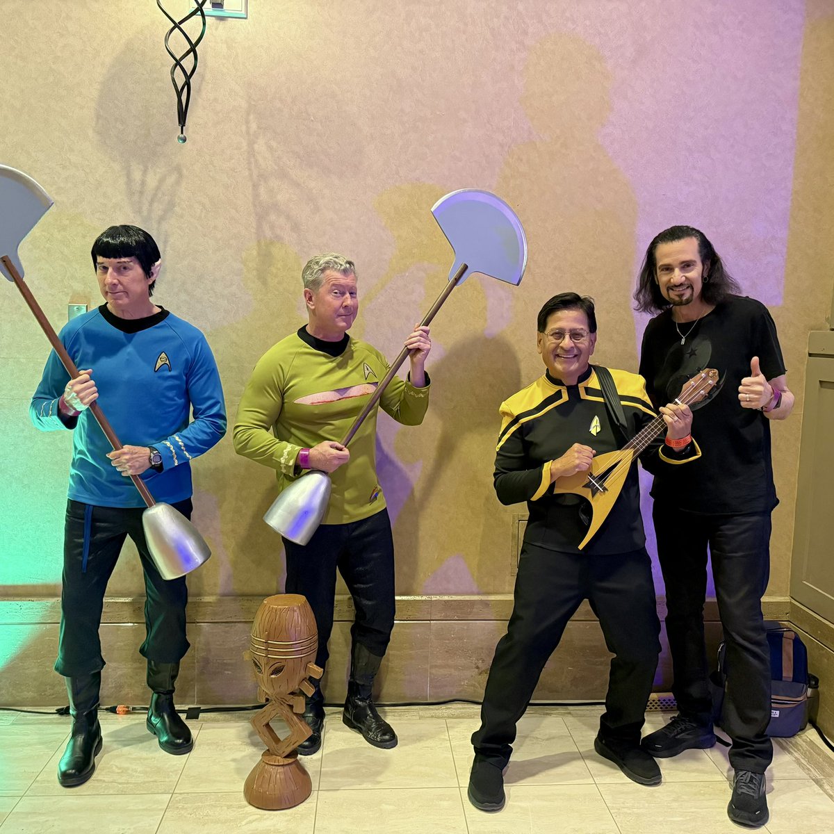 Being a Star Trek fan requires me to visit the annual STLV Convention, called “Trek to Vegas”.  Living in Las Vegas, makes it easy to head over to the Rio Casino and enjoy the toys, cosplay, displays and stars of the iconic series, and spin offs. Even Lisa loves The Next