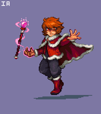 Anubis_Jr's tweet photo. Montam from Venaitura joins the fray of bosses in Infinite Alliance, but don't be fooled by the fact he's only a child. This kid not only has magic, but also rules over a land of strong monsters, only to be trained to do his bidding... #Pixelart #InfiniteAlliance #IndieGameDev https://t.co/aPK6x9WJWg