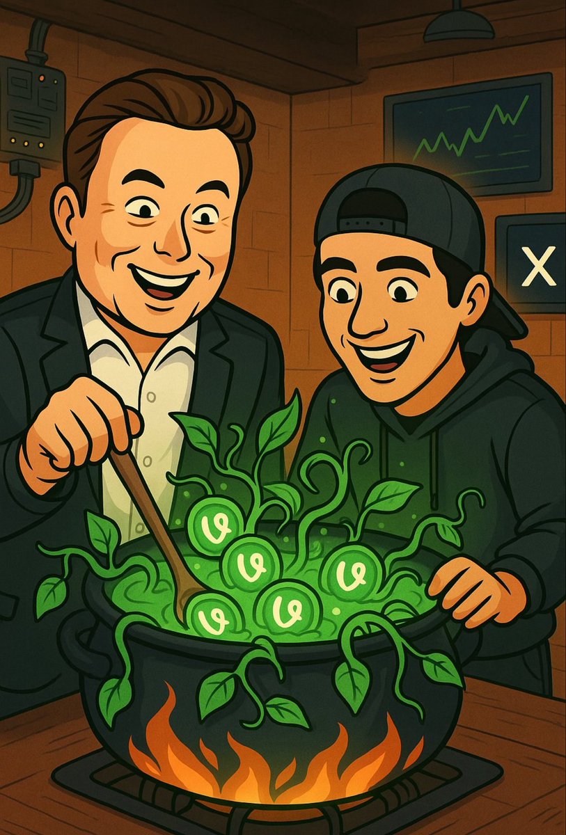 backvineX's tweet photo. Let them cook 🤩 
$vine @rus @elonmusk https://t.co/dTxErc2ow3