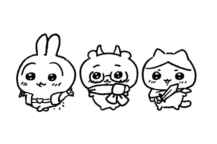 what do we think about chiikawa x deltarune?? 🤔