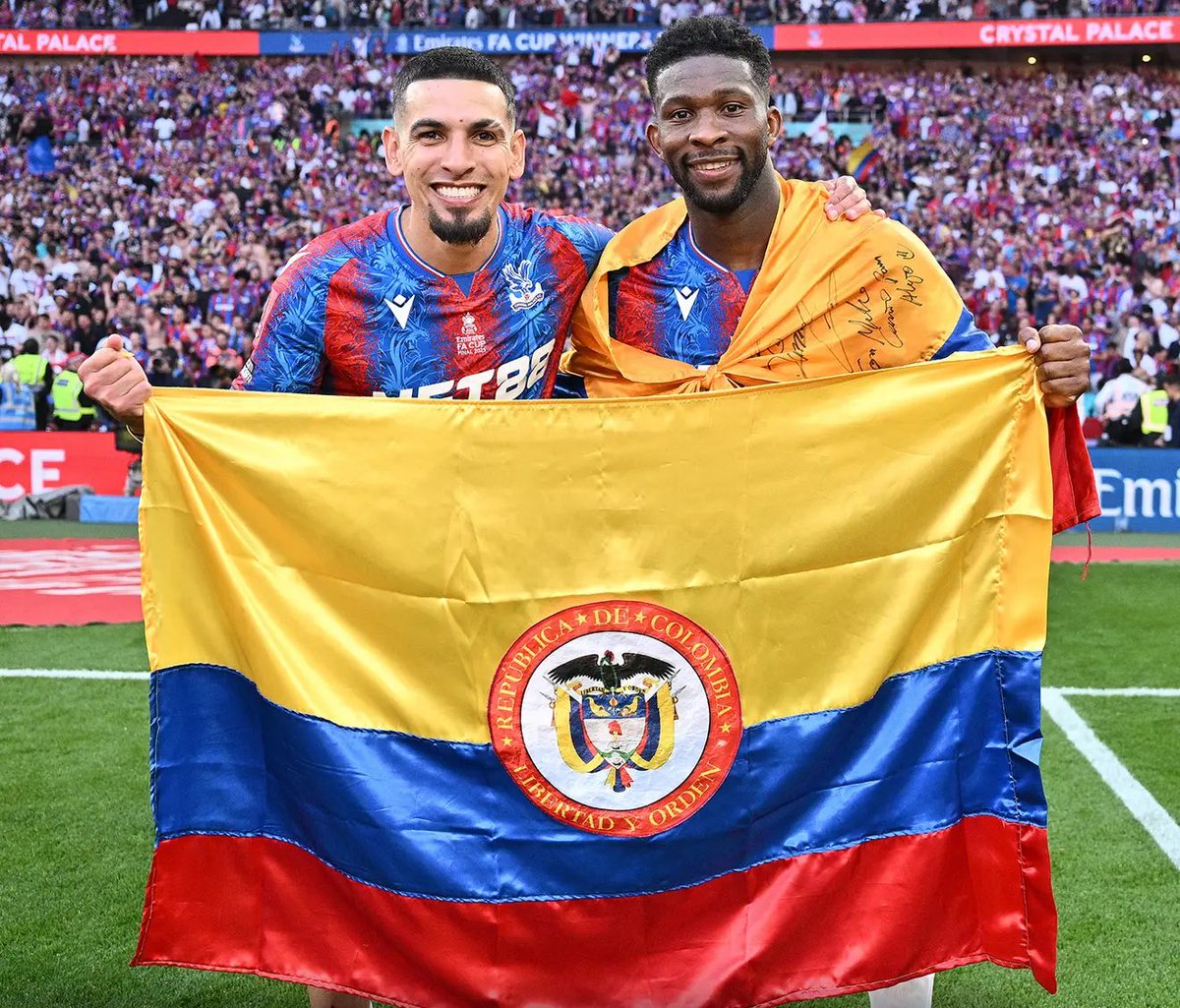 🚨 Daniel Muñoz y Jefferson Lerma campeones de la Community Shield con #CrystalPalace derrotando en penales al #Liverpool 🇨🇴