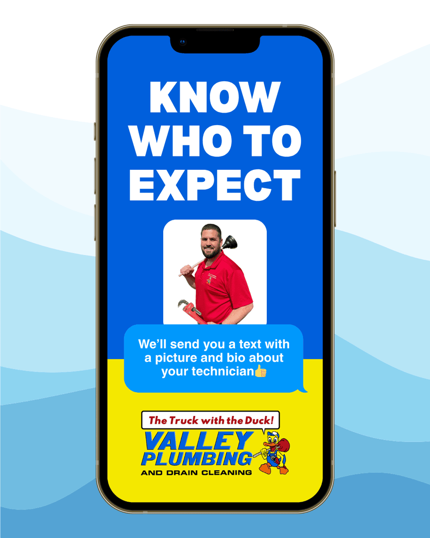 Valley_Plumbing's tweet image. With Valley Plumbing, you’ll get a text with your technician’s name, photo, and bio before they arrive—so you always know who to expect. ✅

📞 385-237-5907 | 🌐 valleyplumbing.com 

#ValleyPlumbing #TrustedTechnicians #PlumbingService #SouthJordanUT #WestJordanUT