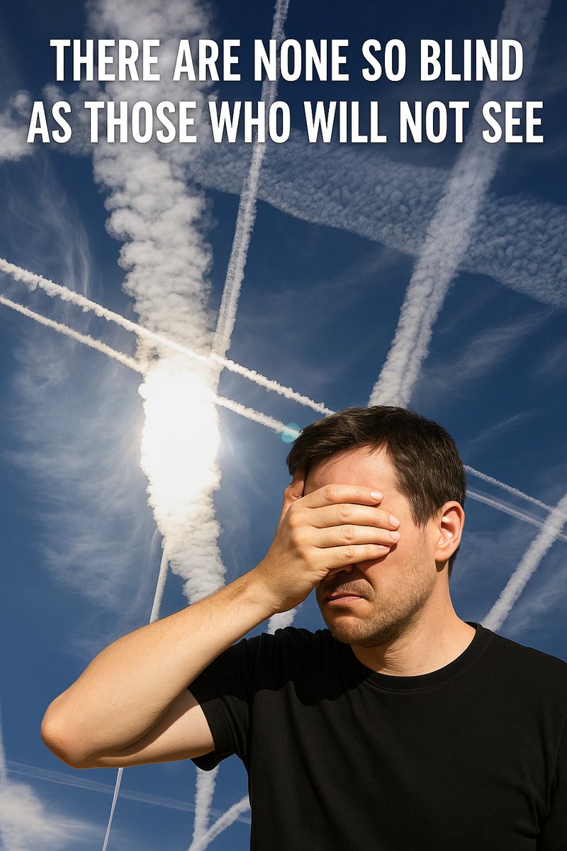 Meaning... refers to wilful ignorance — when someone refuses to acknowledge evidence or truth, even when it’s clearly visible.
It’s not about lacking eyesight, but about choosing not to perceive or accept reality.