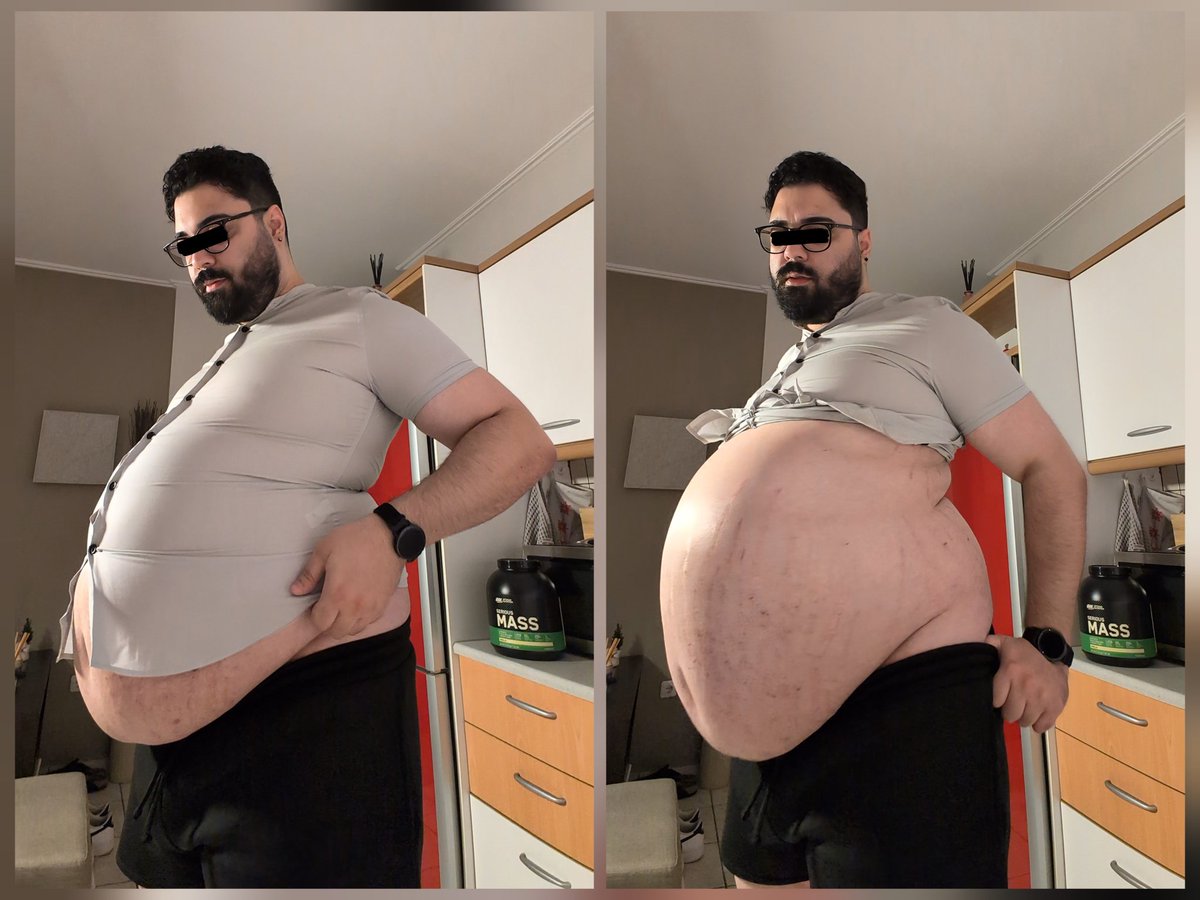 Before &amp; after chugging an entire large bottle of coke in just a few minutes 🫃🏻🫧