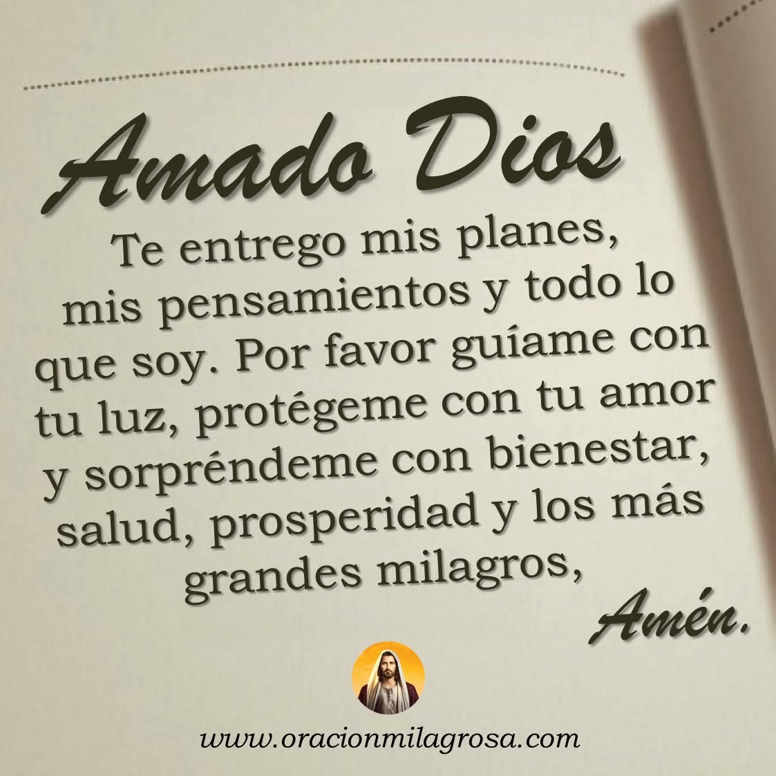 <a href="/OracionParaHoy/">Oración para hoy</a> Amén Amén Amén...
